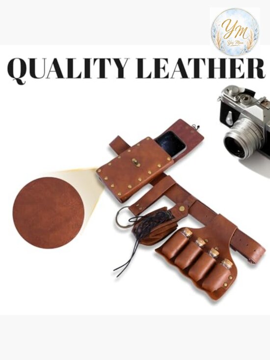 Renaissance Belt Pouch Set with Potion Bottle, Fanny Pack, Coin Purse main image 6